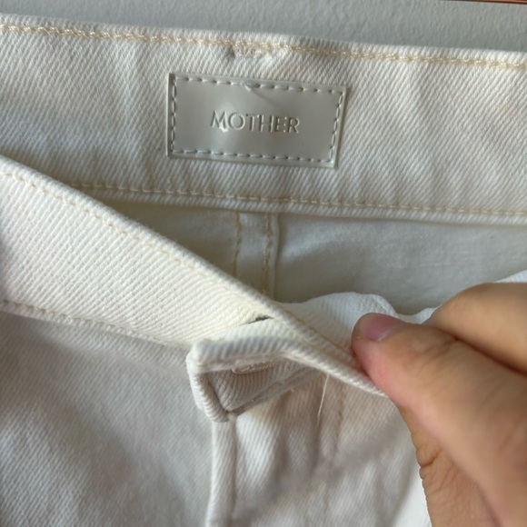 New Mother High Waisted Rider Ankle in Water For Flowers Size 28 - Picture 9 of 11